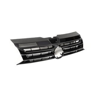 Parrilla Delantera Negro Brillante (para Emblema) Volkswagen T5 2010-2015 foto 3