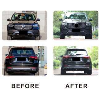 Kit de carroceria AMG GLE63 (con paragolpes trasero completo) foto 3