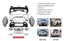 Mercedes GLE W167 2018- Kit de carrocería Maybach foto 5