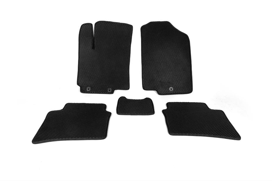 Hyundai Accent 2011-2017 Alfombrillas EVA (negras) Image