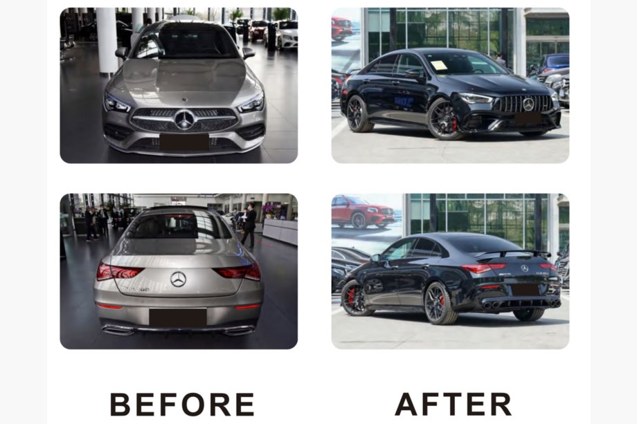 Mercedes CLA C118 2019- Kit de carrocería completo AMG CLA45 Image