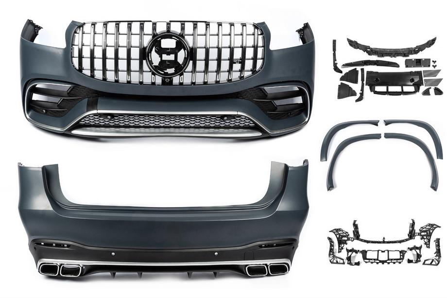 Mercedes GLS X167 2019- Kit de carrocería AMG GLS63 Image