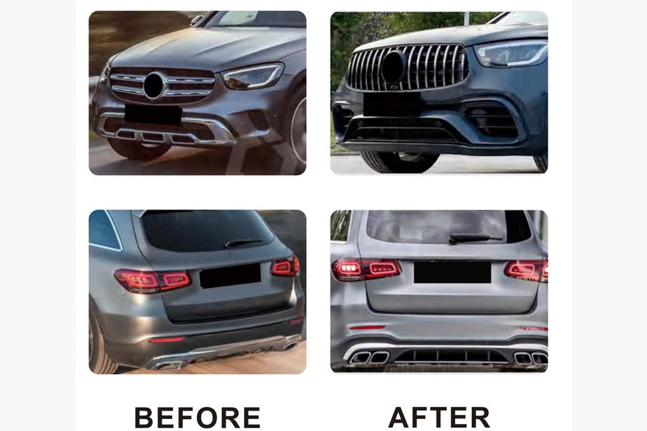 Mercedes GLC X253 2015-2022 Kit de carrocería completo 2020-2022 (AMG GLC63) Foto 8