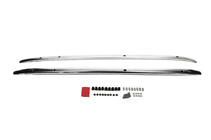 Toyota Land Cruiser 300 2021- Barras longitudinales de techo integradas cromadas (Aluminio) foto 2