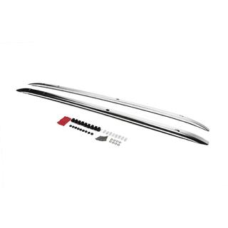 Barras longitudinales de techo integradas cromadas (Aluminio) Toyota Land Cruiser 300 2021- foto 1