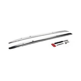 Barras longitudinales de techo integradas cromadas (Aluminio) Toyota Land Cruiser 300 2021- foto 3