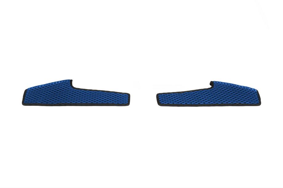 Peugeot Partner Tepee 2008-2018 Alfombrillas EVA (Azules) Delanteras + traseras + para umbrales (5 uds.) Foto 7