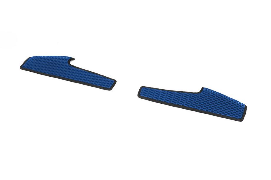Peugeot Partner Tepee 2008-2018 Alfombrillas EVA (Azules) Delanteras + traseras + para umbrales (5 uds.) Foto 8