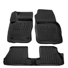Ford Focus III 2011-2017 Alfombrillas de goma Stingray 3D para USA (5 uds, poliuretano) foto 1