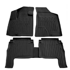 Hyundai Santa Fe 2 2006-2012 Alfombrillas de goma Stingray 3D 2006-2010 (5 uds, poliuretano) foto 1