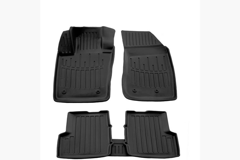 Fiat 500X 2014-2024 Alfombrillas de goma Stingray 3D (5 uds, poliuretano) Image