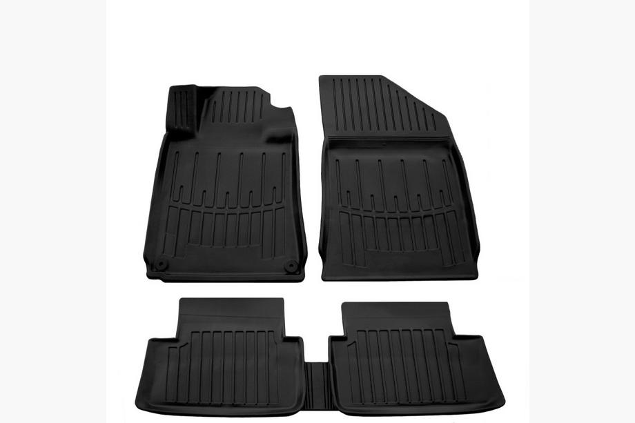 Peugeot 508 2010-2018 Alfombrillas de goma Stingray 3D (5 uds, poliuretano) Image