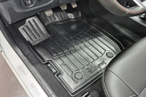 Renault Logan II 2013-2022 Alfombrillas de goma Stingray 3D (5 uds, poliuretano) foto 1