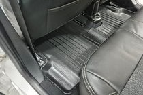 Renault Logan II 2013-2022 Alfombrillas de goma Stingray 3D (5 uds, poliuretano) foto 4