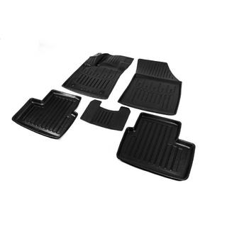 Alfombrillas de goma Stingray 3D (5 uds, poliuretano) Renault Megane IV 2016-2025 foto 2