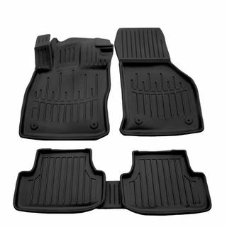 Alfombrillas de goma Stingray 3D (5 uds, poliuretano) Seat Leon 2020-