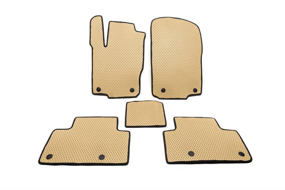 Mercedes GLE coupe C292 2015-2019 Alfombrillas EVA (Beige) Image