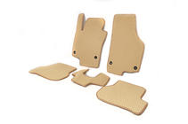 Volkswagen Golf 5 2003-2009 Alfombrillas EVA (Beige) foto 2