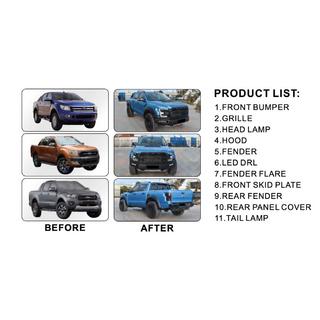 Kit de Carrocería (Diseño F150 Raptor 2015-2020) foto 2
