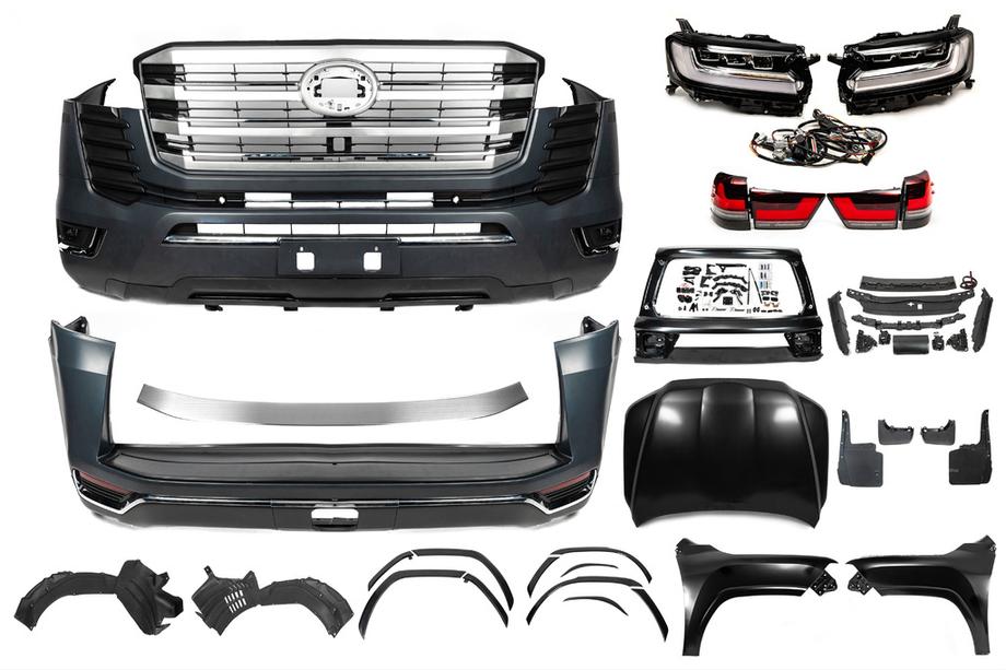 Toyota Land Cruiser 200 2007-2021 Kit de restyling a LC 300 High-Line (V1) Image