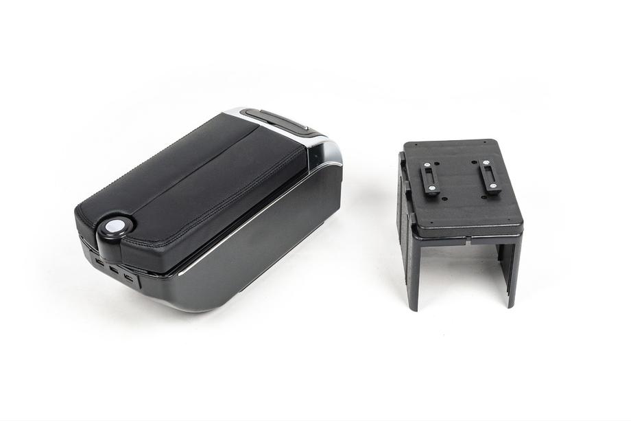 Reposabrazos universal con USB (negro) Foto 3