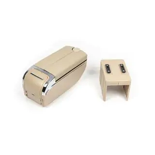 Reposabrazos universal con USB (beige)