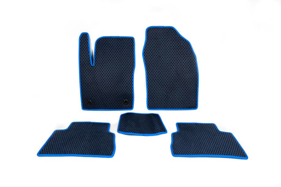 Toyota C-HR 2016-2023 Alfombrillas EVA (Azules) Image
