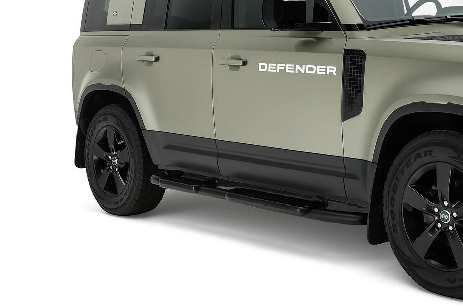 Land Rover Defender 2019- Estribos laterales OEM Black (para 110/130, 2 uds.) Foto 1