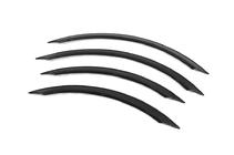 Mercedes Sprinter W906 2006–2018 Aletines de rueda (4 uds, negros, acero inoxidable) foto 2