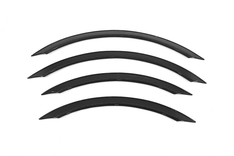 Mercedes Sprinter W906 2006–2018 Aletines de rueda (4 uds, negros, acero inoxidable) Image