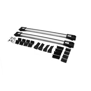 Barras de techo para rieles con llave Wingbar V1 (2 uds) foto 2