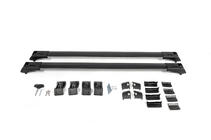 Barras de techo para rieles estándar con llave Skybar V1 (2 uds) hasta 110cm, negro foto 14