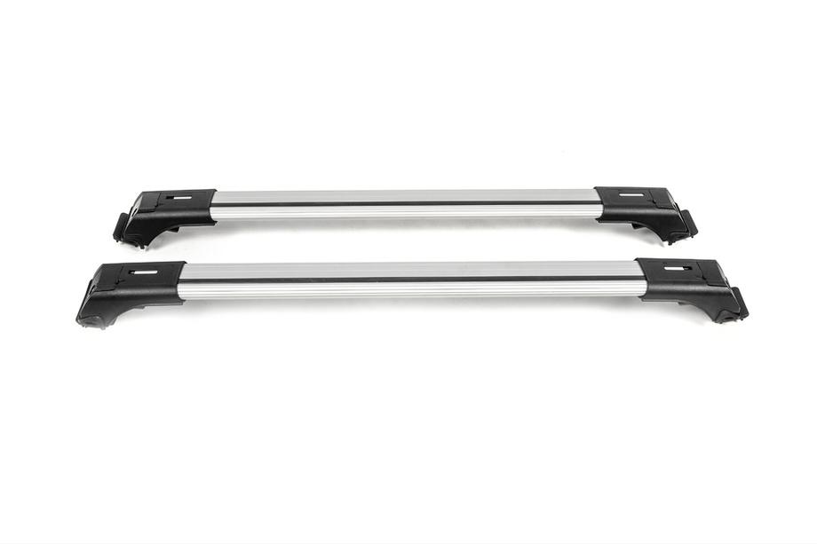 Barras de techo para rieles estándar con llave Skybar V1 (2 uds) hasta 110cm, gris Foto 4