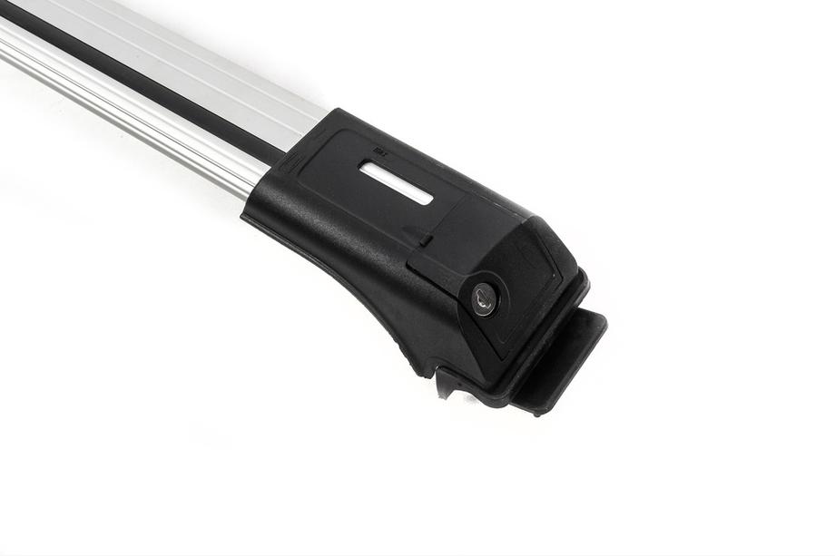 Barras de techo para rieles estándar con llave Skybar V1 (2 uds) hasta 110cm, gris Foto 7