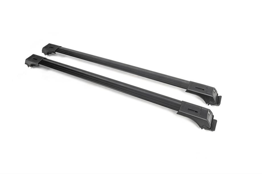 Barras de techo para rieles estándar con llave Skybar V1 (2 uds) hasta 110cm, gris Foto 19