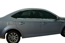 Ford Mondeo 2008-2014 Molduras inferiores de ventana acero inoxidable (4 uds) foto 3