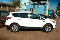Ford Kuga/Escape 2013-2019 Barras de techo Skyport (plateadas) foto 8
