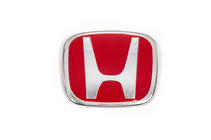 Honda Emblema (rojo, autoadhesivo) foto 1