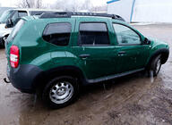 Renault Duster 2008–2017 Aletines de aleta (4 uds., ABS negro) foto 2