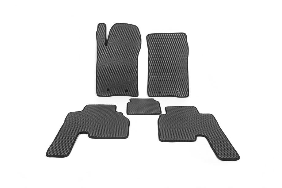 SsangYong Action 2005-2018 Alfombrillas EVA (2005-2011, negras) Image