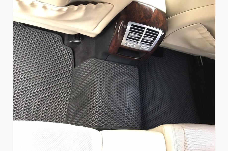 Mercedes S-class W221 2005-2013 Alfombrillas EVA (Long, Negras) Image