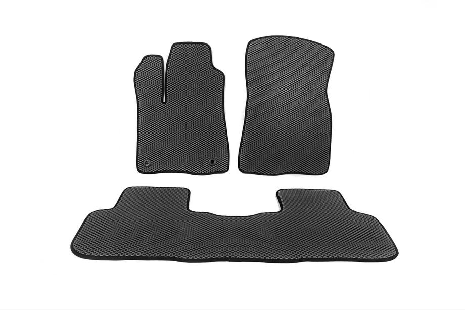 Toyota Highlander 2013-2019 Alfombrillas EVA (2 Filas, Negras) Image