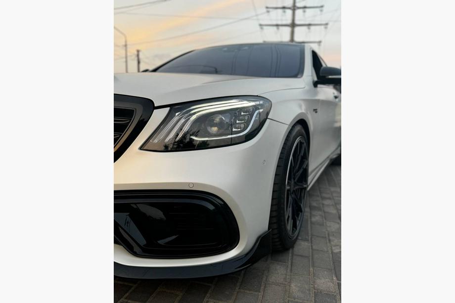 Mercedes S-class W222 2013-2022 Faros delanteros restyling sin unidades de control (OEM) Foto 10