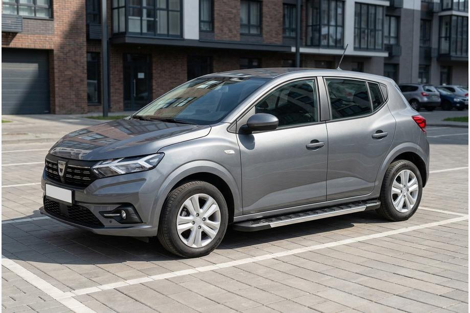 Dacia Sandero 2021- Estribos Laterales RedLine (2 uds., Aluminio) Image