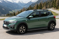 Dacia Sandero 2021- Estribos Laterales Tayga Black (2 uds., Aluminio) foto 1
