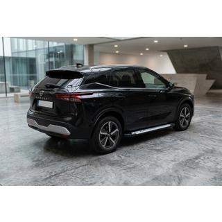 Estribos laterales Allmond Grey (2 uds., aluminio) Nissan Qashqai 2021- foto 1
