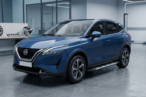Nissan Qashqai 2021- Estribos Laterales Sunrise (2 uds., Aluminio) foto 1