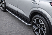 Nissan Qashqai 2021- Estribos Laterales Tayga Grey (2 uds., Aluminio) foto 1