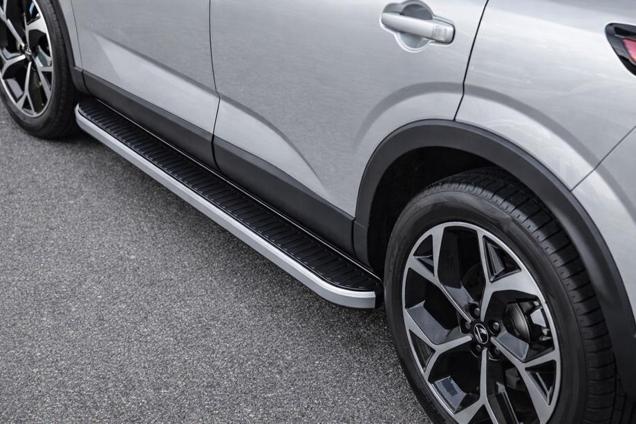 Nissan Qashqai 2021- Estribos Laterales Tayga Grey (2 uds., Aluminio) Image