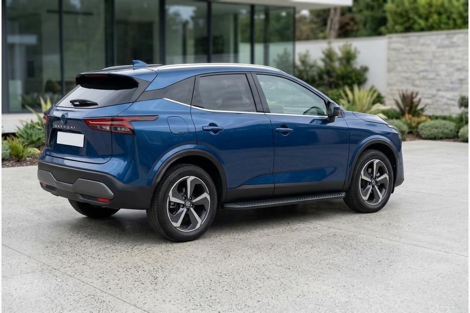 Nissan Qashqai 2021- Estribos Laterales Tayga Black (2 uds., Aluminio) Foto 1